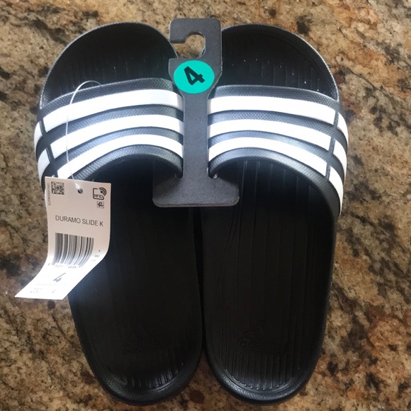 adidas slides size 4